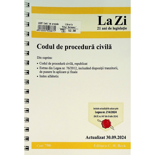 Codul de procedura civila