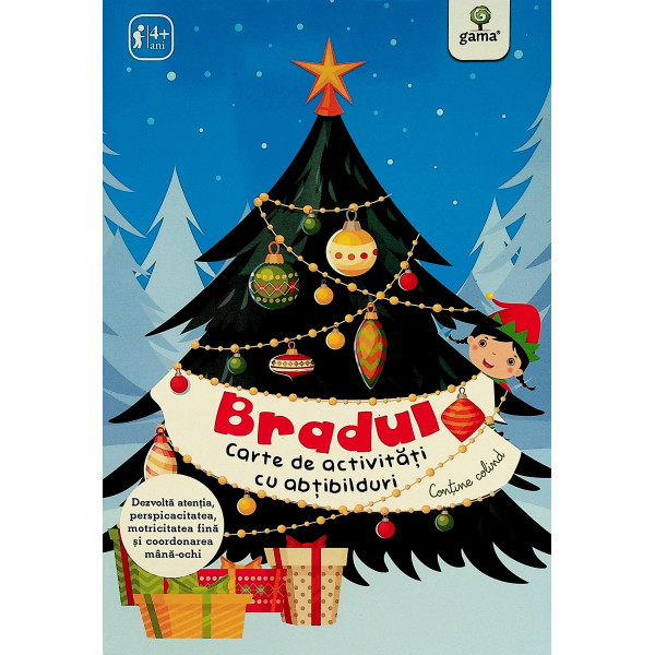 Bradul. Carte de activitati cu abtibildyri