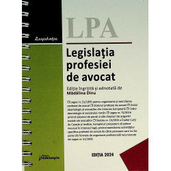 Legislatia profesiei d avocat