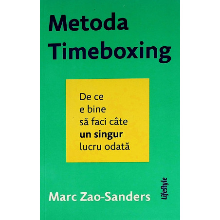 Metoda Timeboxing. De ce e...