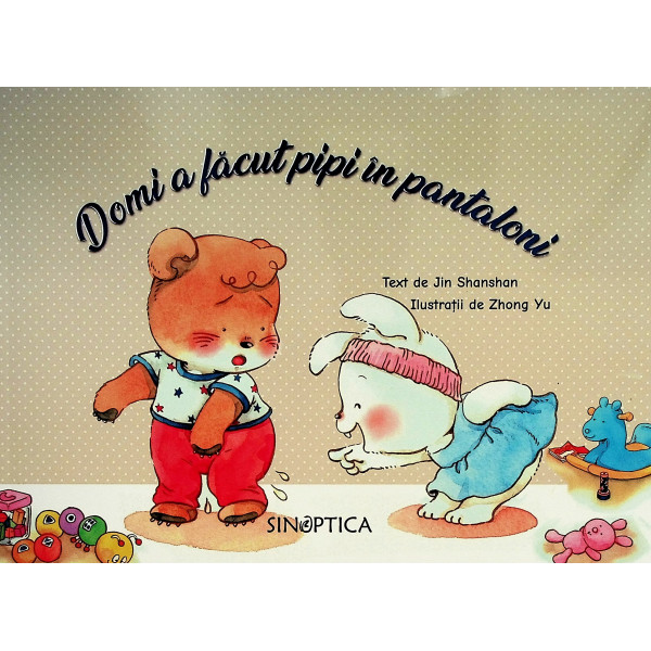 Domi a facut pipi in pantaloni