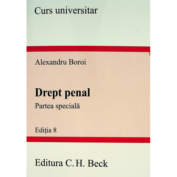 Drept penal. Partea speciala