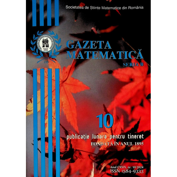 Gazeta matematica, nr.10/2024