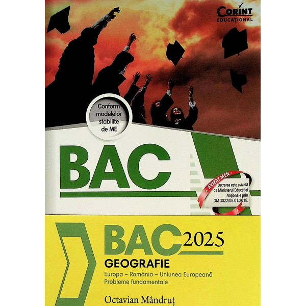 Geografie - Europa-Romania-Uniunea Europeana-Probleme fundamentale. Bac 2025