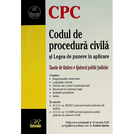 Codul de procedura civila...