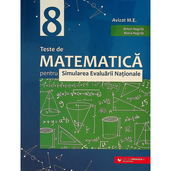 Teste de matematica pentru Simularea evaluarii Nationale, clasa a VIII-a