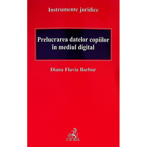 Prelucrarea datelor copiilor in mediul digital