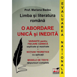 Limba si literatura romana....