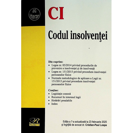 Codul insolventei