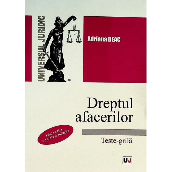 Dreptul afacerilor. Teste-grila