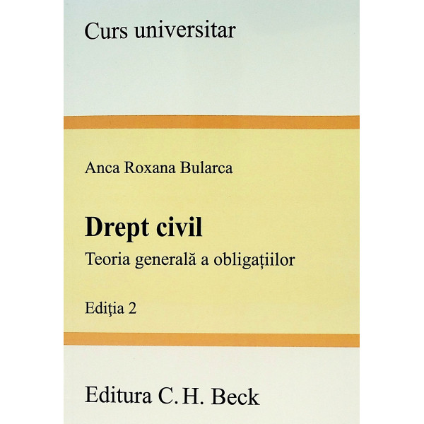 Drept civil. Teoria generala a obligatiilor