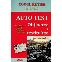 Auto Test. Obtinerea si...