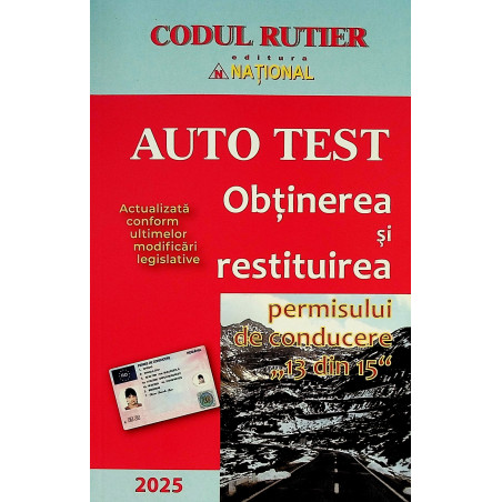 Auto Test. Obtinerea si...