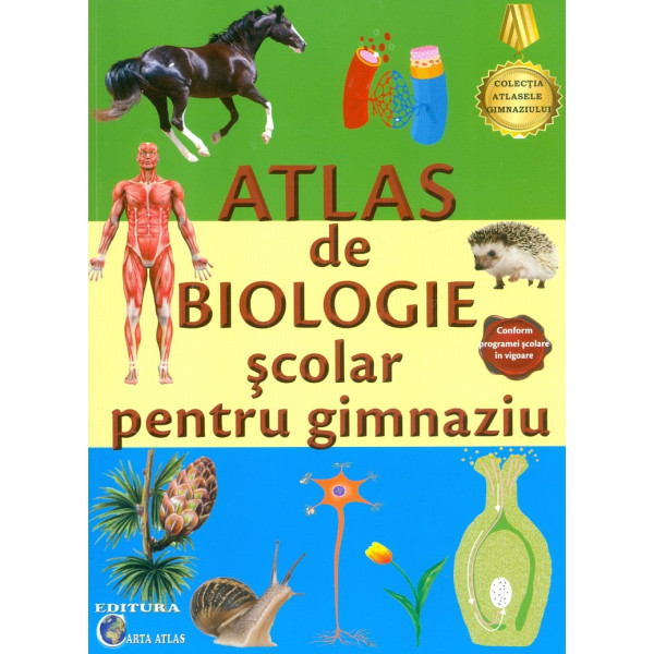 Atlas de biologie scolar pentru gimnaziu