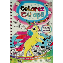 Unicorni - Colorez cu apa....