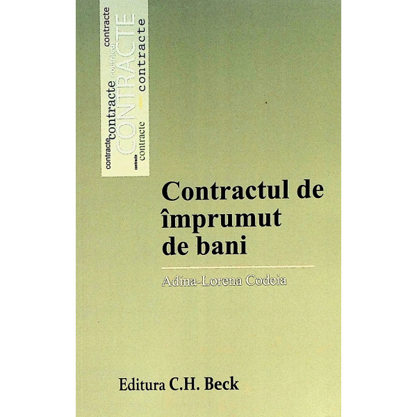 Contractul de imprumut de bani