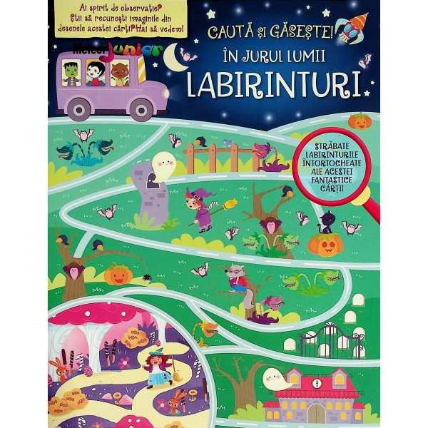 Cauta si gaseste! In jurul lumii. Labirinturi