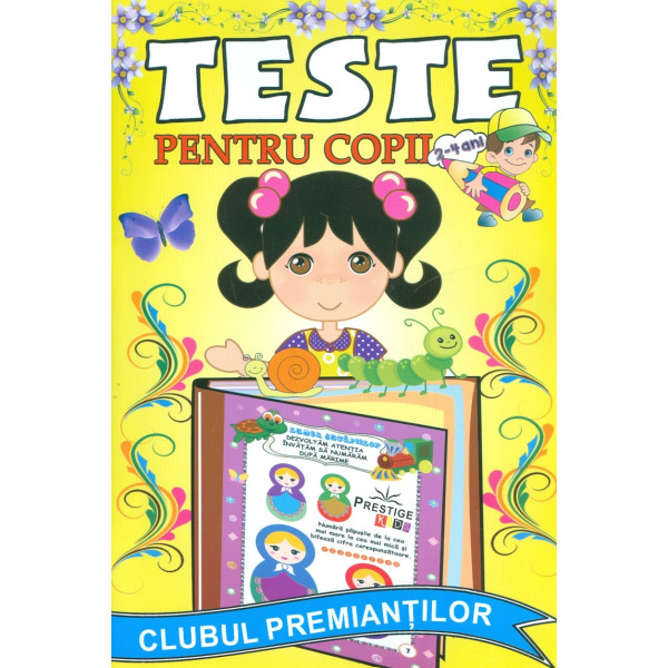 Teste pentru copii, 2-4 ani