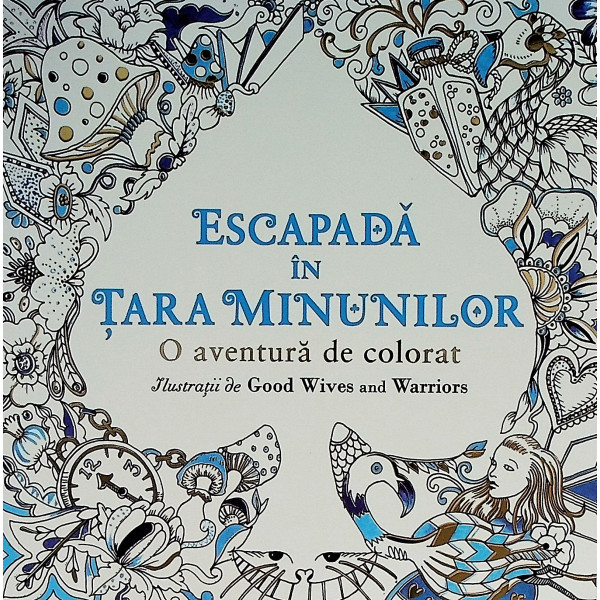 Escapada in Tara Minunilor. O aventura de colorat