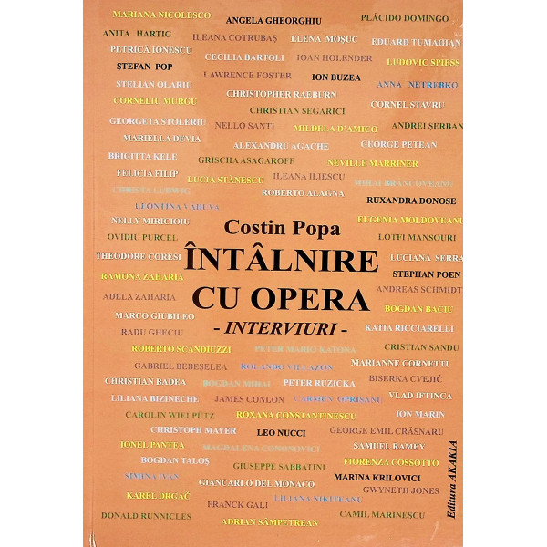 Intalnire cu opera - Interviuri