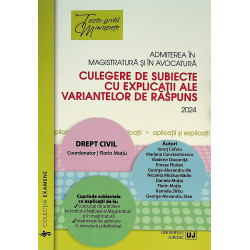 Admiterea in magistratura...