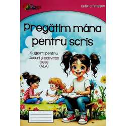 Pregatim mana pentru scris....