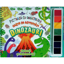 Dinozauri - Picteaza cu...