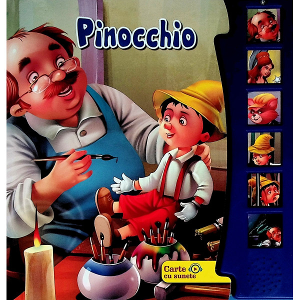 Pinocchio. Carte cu sunete