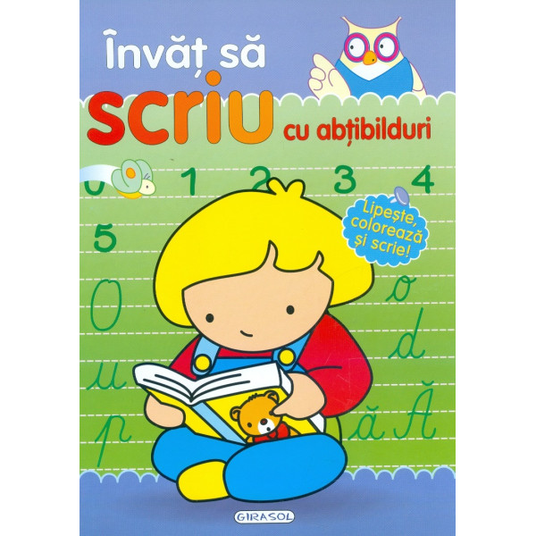 Invat sa scriu cu abtibilduri