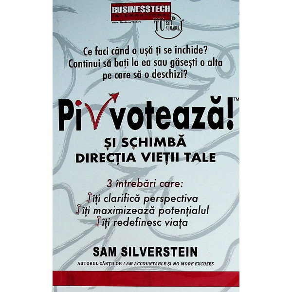 Pivoteaza! Si schimba directia vietii tale. 3 intrebari care: iti clarifica perspectiva: iti maximizeaza potentialul: iti redefi