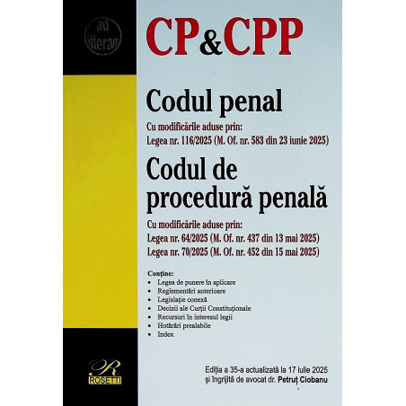 Codul penal. Codul de...