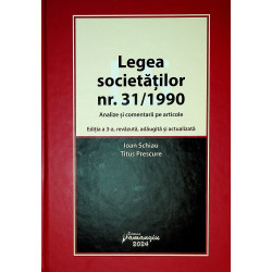 Legea societatilor nr. 31/1990
