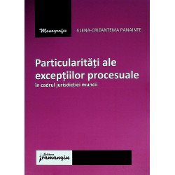 Particularitati ale...