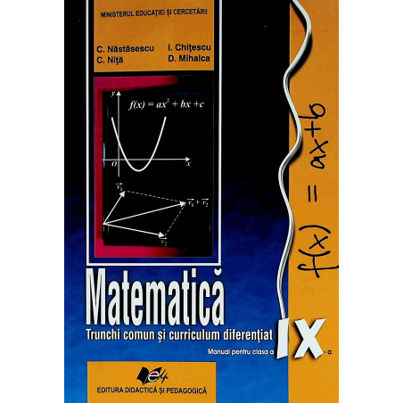 Matematica, clasa a IX-a....