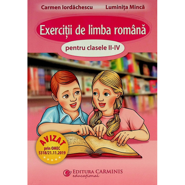 Exercitii de limba romana, clasele II-IV