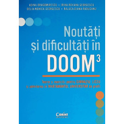 Noutati si dificultati in...