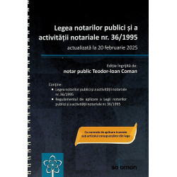 Legea notarilor publici si...