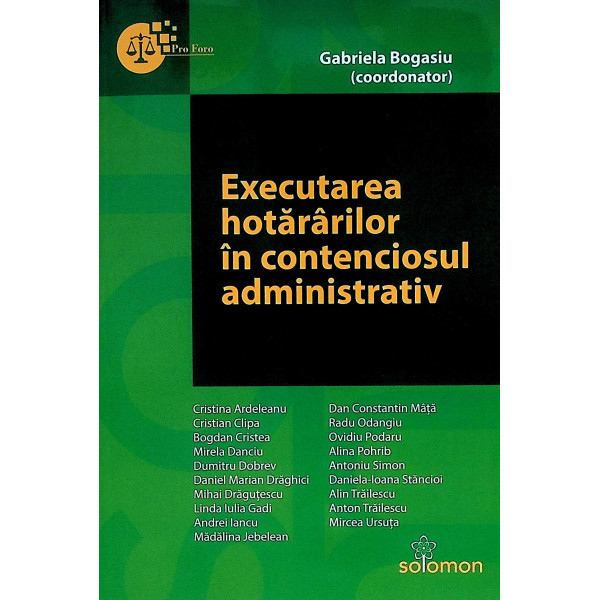 Executarea hotararilor in contenciosul administrativ