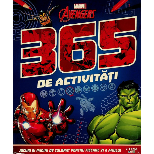 Marvel Avengers - 365  de activitati