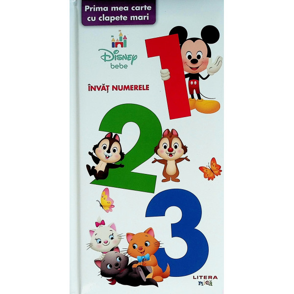 Prima mea carte cu clapete mari - Invat numerele