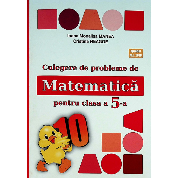 Culegere de probleme de matematica, clasa a V-a