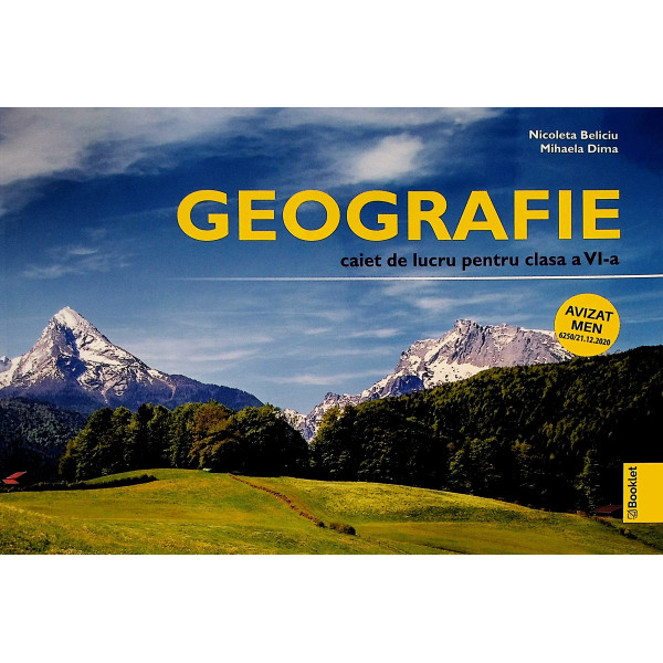 Geografie - Caiet de lucru pentru clasa a VI-a