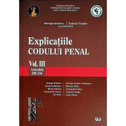 Explicatiile codului penal,...
