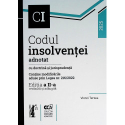 Codul insolventei. Adnotat...