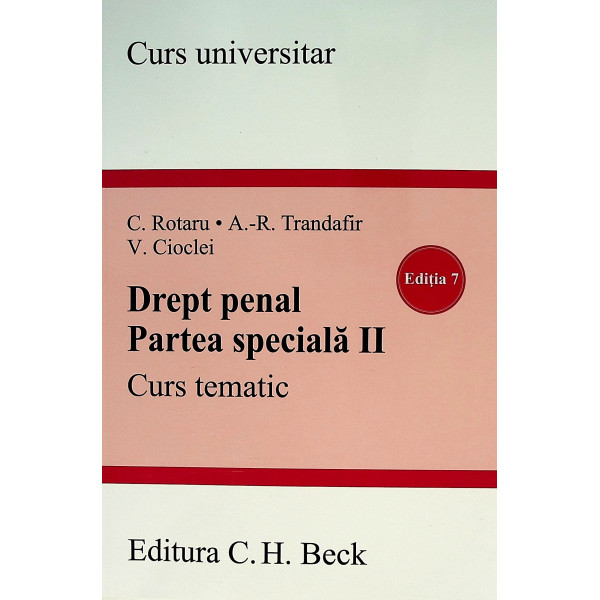 Drept penal Partea speciala 2 Curs tematic