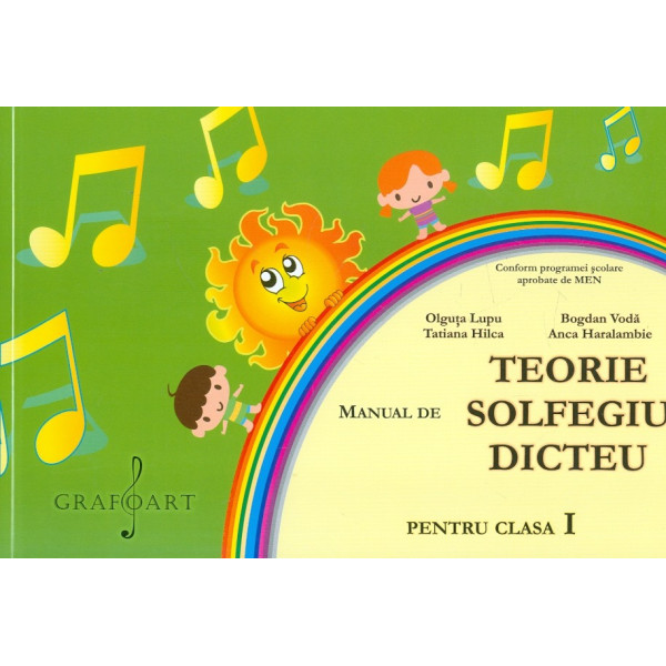 Manual de teorie, solfegiu, dicteu pentru clasa I