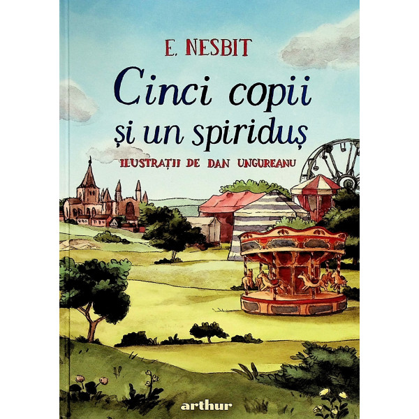 Cinci copii si un spiridus
