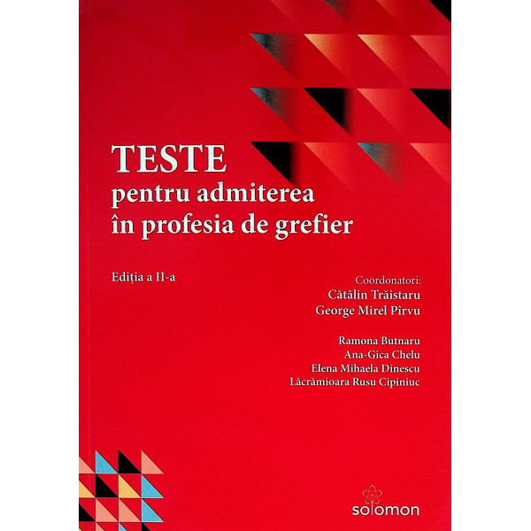 Teste pentru admiterea in profesia de grefier