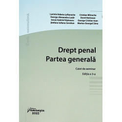 Drept penal. Partea generala