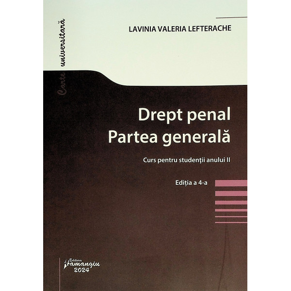 Drept penal. Partea generala